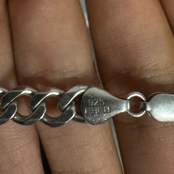 Effy Jewelry 925 Sterling Silver Curb Chain Necklace - Picture 3 of 4